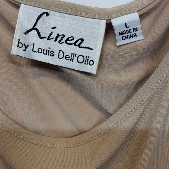 Large Tank Linea by Louis Dell'Olio Knit Tank Large Beige - Picture 4 of 5